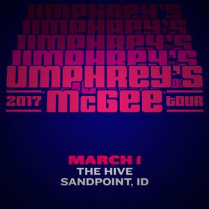 2017-03-01: The Hive, Sandpoint, ID, USA (Live)