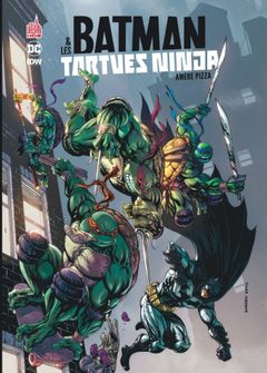 Couverture Amère Pizza - Batman & Les Tortues Ninja, tome 1
