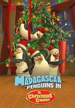 Affiche Les Pingouins de Madagascar : Mission Noël