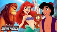 Aladdin vs The Little Mermaid vs The Lion King!