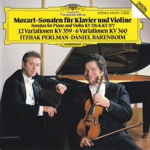 Sonaten für Klavier und Violine KV 376 & KV 377 / 12 Variationen KV 359 / 6 Variationen KV 360