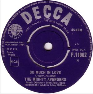 So Much in Love / Something They Say (Single)