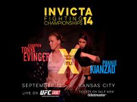 Invicta FC 14: Evinger vs Kianzad