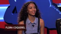 Avec Flora Coquerel