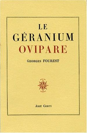 Le Géranium Ovipare