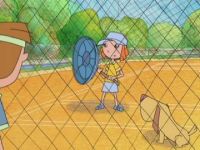 Ramasser les balles de tennis, façon Lucie