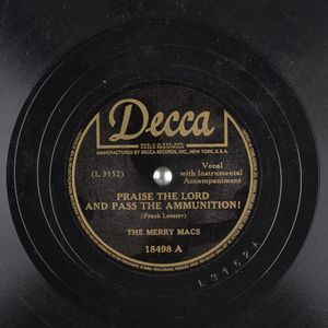 Praise The Lord And Pass The Ammunition! / Tweedle O Twill (Single)