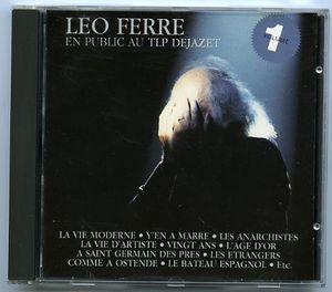 Léo Ferré en public au TLP Dejazet, Volume 1 (Live)