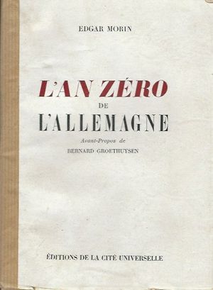 L'an zéro de l'Allemagne