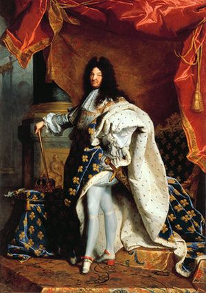 La mort de Louis XIV