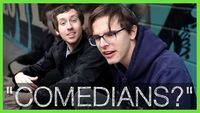 'Comedians?' on Skateboards Getting Falafel - Radjor