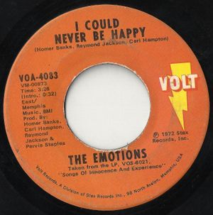 I Could Never Be Happy / I've Fallen in Love (Single)