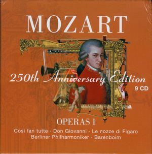 250th Anniversary Edition: Operas I: Così fan tutte / Don Giovanni / Le nozze di Figaro