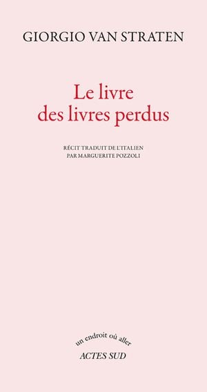 Le Livre des livres perdus