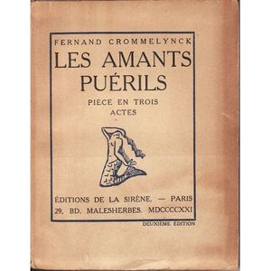 Les amants puérils