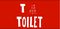 T is for Toilet