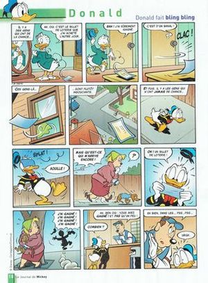 Donald fait bling bling - Donald Duck