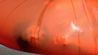 Submerged inside a 6ft Water Balloon