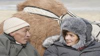 Mélanie Doutey chez les nomades de Mongolie