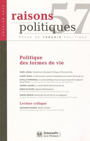 Politique des formes de vie