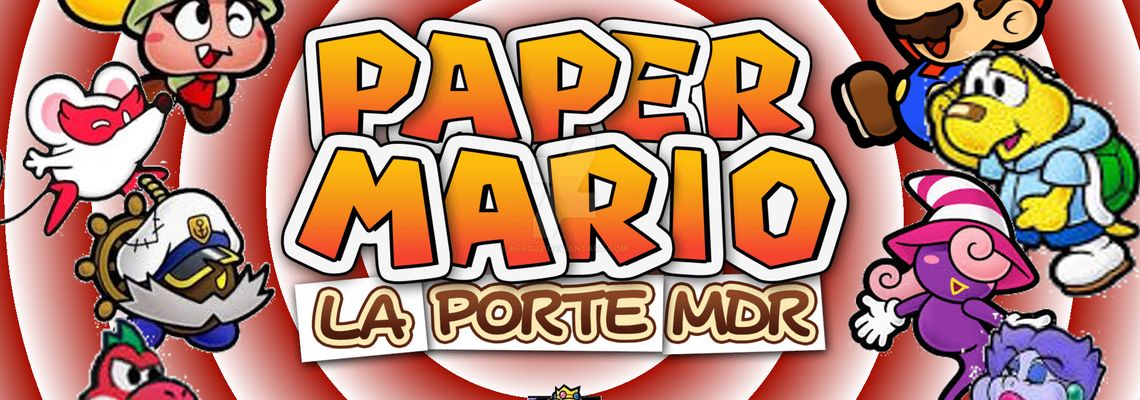 Cover Paper Mario-La porte MDR