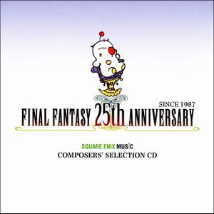 Final Fantasy 25th Anniversary Square Enix Music Composers' Selection CD (OST)