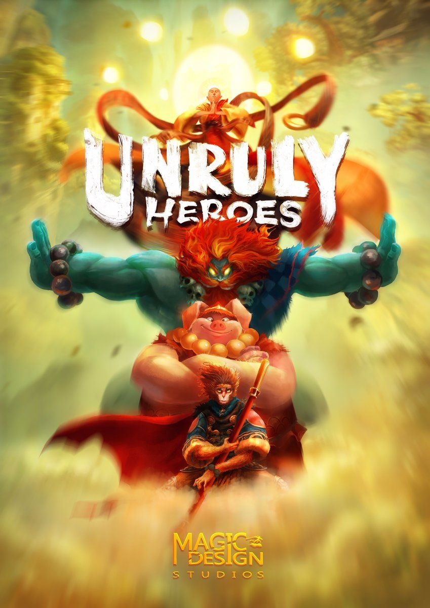 Unruly heroes как играть вдвоем на одном пк