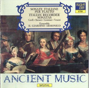 Sonate Italiane per Flauto.