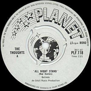 All Night Stand / Memory of Your Love (Single)