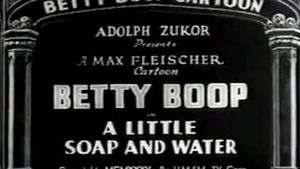 Betty Boop : Un peu d’eau et de savon