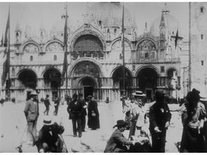 Venise, Pigeons sur la place St. Marc