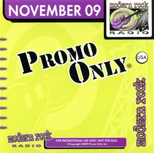 Promo Only: Modern Rock Radio, November 2009