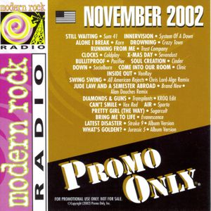 Promo Only: Modern Rock Radio, November 2002