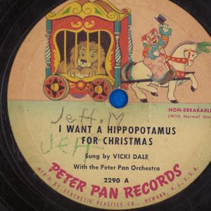 I Want a Hippopotamus for Christmas / Christmas Chopsticks (Single)