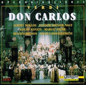 Don Carlos: Aria: "O don fatale, o don crudel"