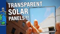 TRANSPARENT Solar Panels?!