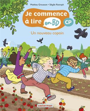 Je commence à lire en BD CP - Un nouveau copain