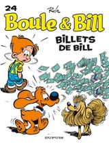 Couverture Billets de Bill - Boule et Bill (nouvelle édition), tome 24