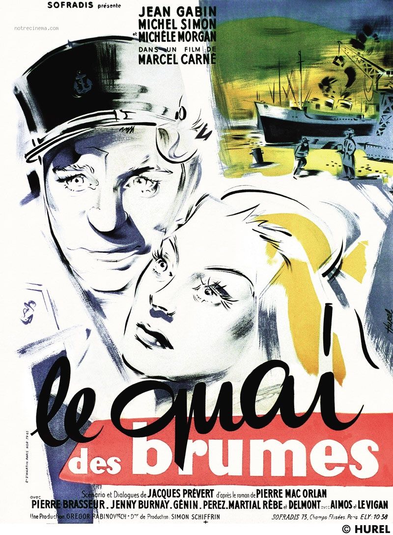 Critique Du Livre Dans Les Brumes De Capelans Affiches, posters et images de Le Quai des brumes (1938)
