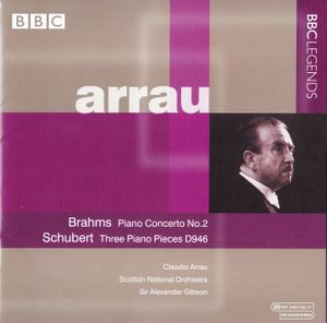 Brahms: Piano Concerto no. 2 / Schubert: Three Piano Pieces D. 946
