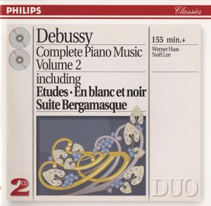 Complete Piano Music, Volume 2: Études / En blanc et noir / Suite bergamasque