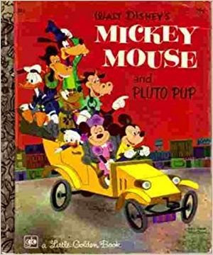 Mickey Mouse & Pluto Pup (Little Golden Book)