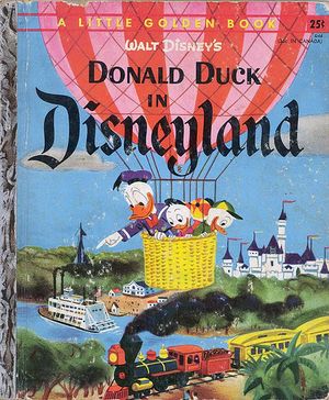 Donald Duck in Disneyland (Little Golden Book)