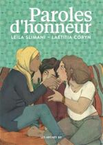 Couverture Paroles d'honneur Couverture Paroles d'honneur