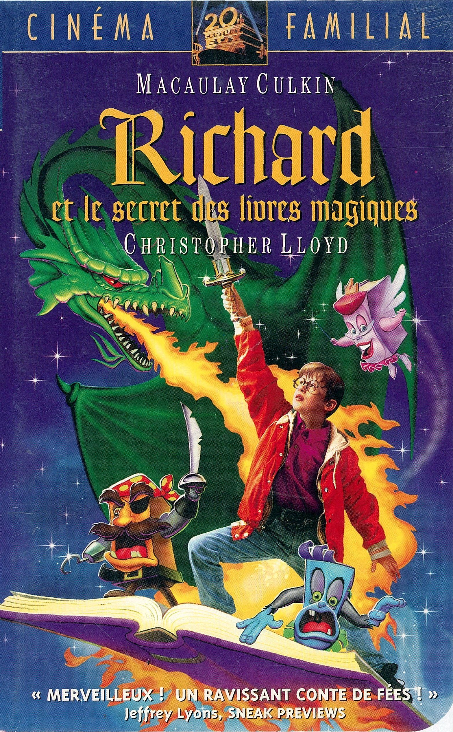 Richard Aux Pays Des Livres Magiques Affiches, posters et images de Richard au pays des livres... (1994)
