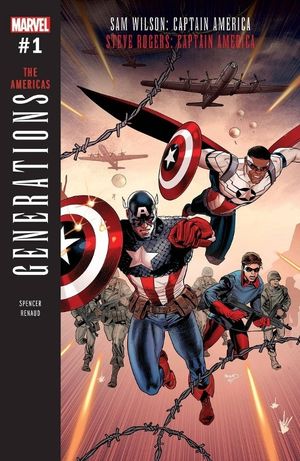 Generations: Sam Wilson: Captain America & Steve Rogers: Captain America