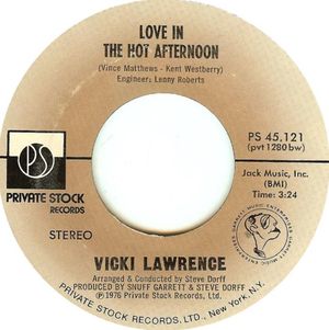 Love in the Hot Afternoon (Single)
