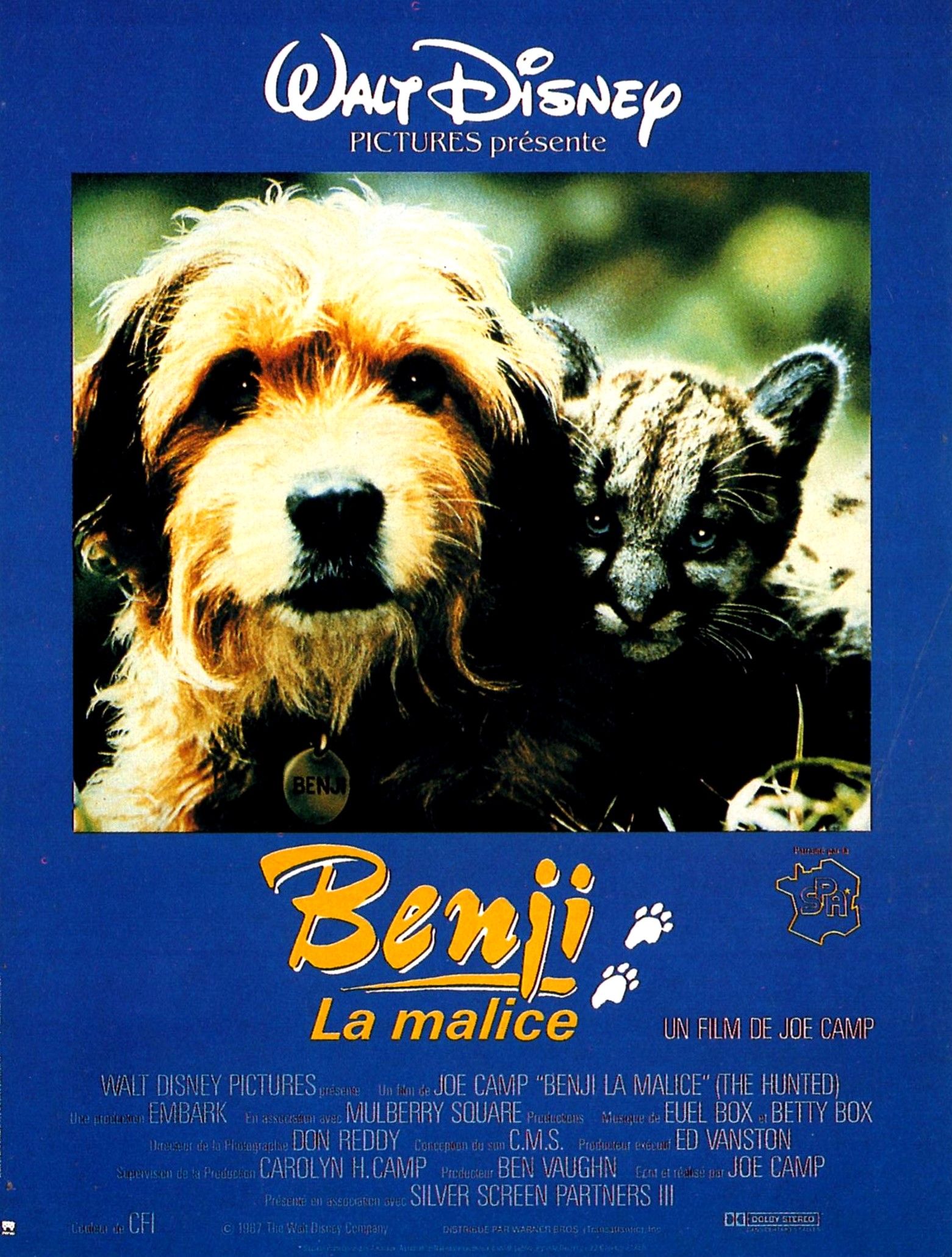 Benji La Malice Film 1987 Senscritique