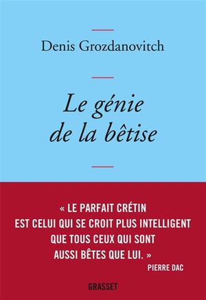 Le Génie de la bêtise