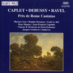 Prix de Rome Cantatas